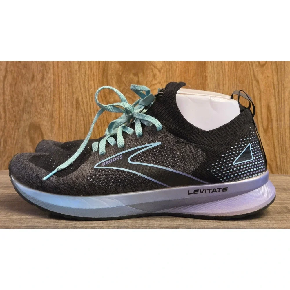 Brooks‎ Levitate 5 Running Shoes Sneakers Womens Size 8.5 Black